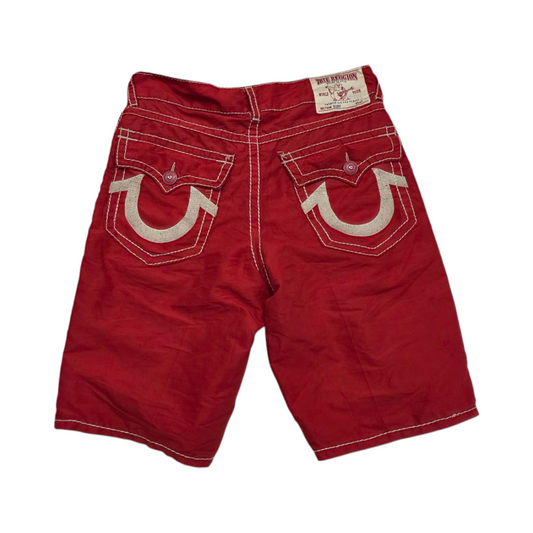 Short True Religion Talla 34 Rojo