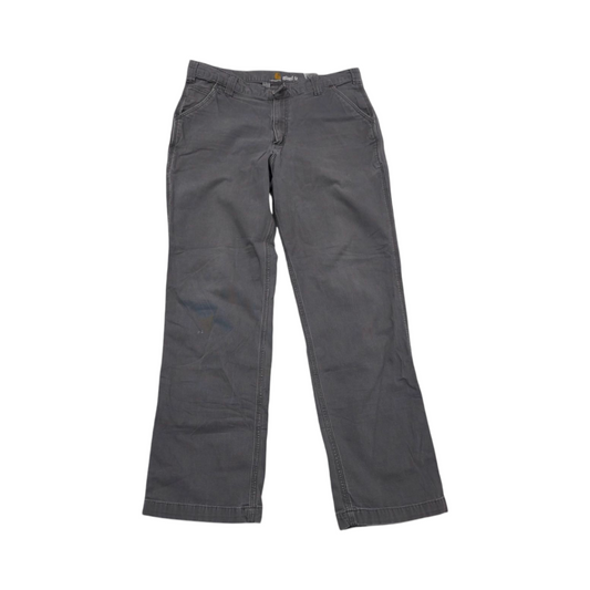 Pantalon Carhartt 36x34 Relaxed Fit Gris Deslavado