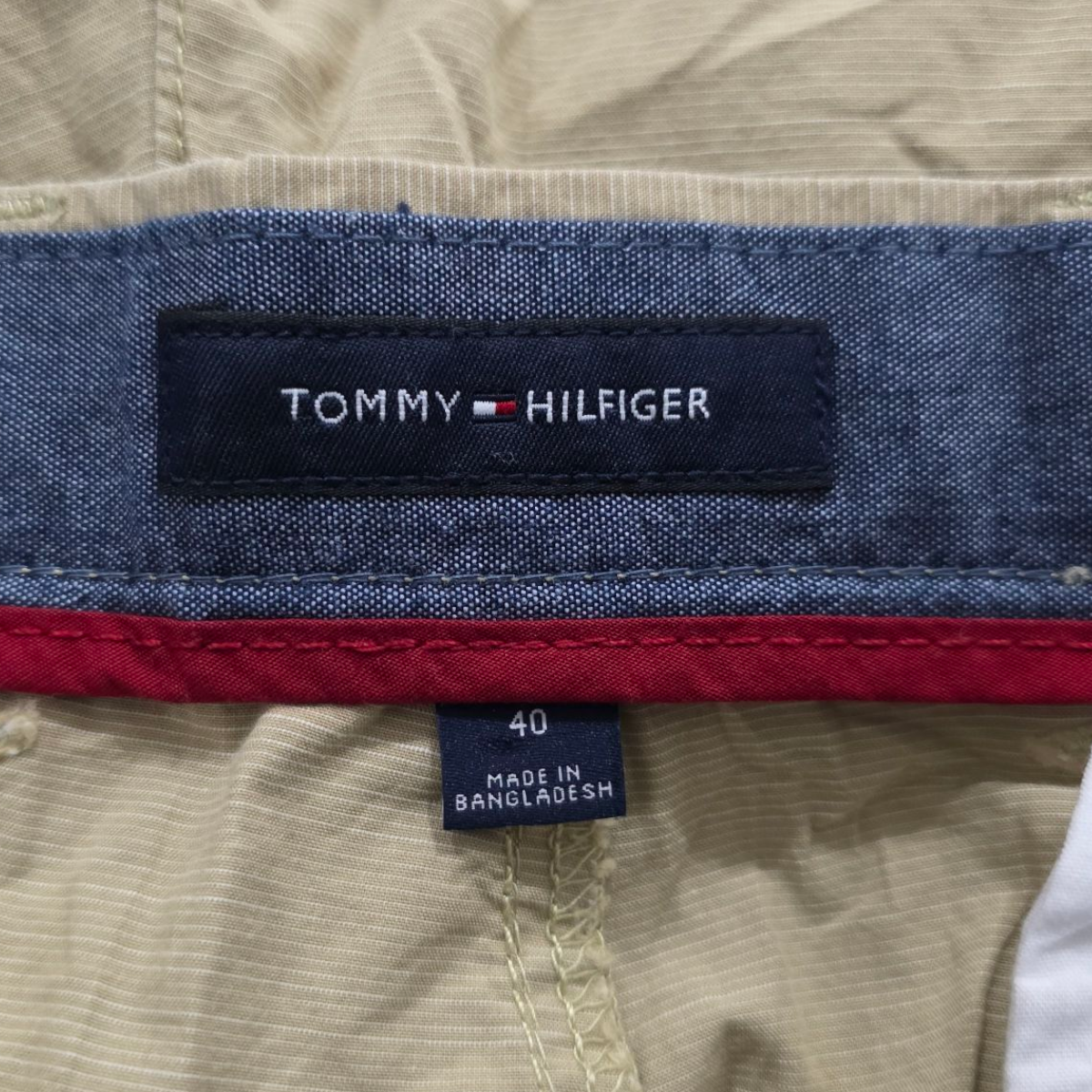 Bermuda Tommy Hilfiger Talla 40 Cafe Claro