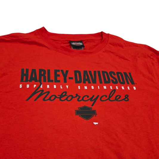 Playera Jamaica Harley Davidson Grande L Naranja