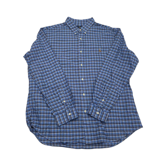 Camisa Classic Fit Ralph Lauren Xxl Cuadros Azules