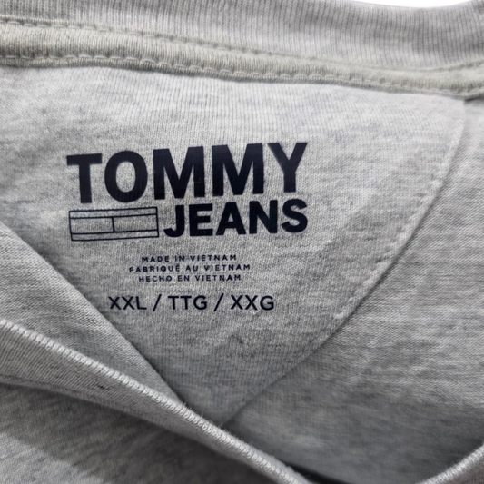 Playera Jeans Tommy Hilfiger Xxl Gris
