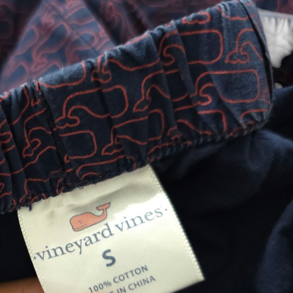 Pijama Vineyard Vines Chico S Azul Con Figuras