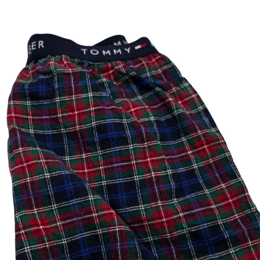 Pijama Tommy Hilfiger Mediana M Cuadro Azul Y Rojo