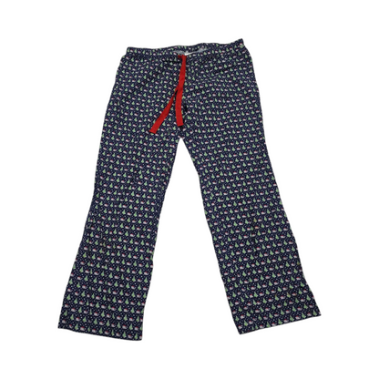 Pijama Vineyard Vines Mediana M Azul Navidad