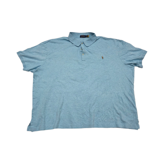 Playera Polo Ralph Lauren 3xl Big Azul Claro Pony Colores