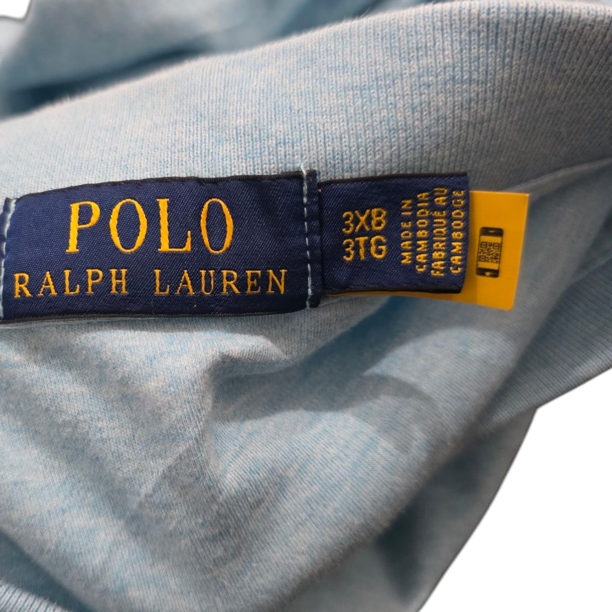 Playera Polo Ralph Lauren 3xl Big Azul Claro Pony Colores