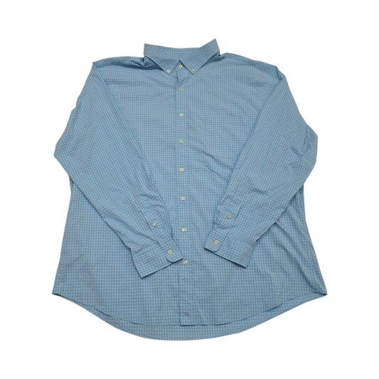 Camisa Classic Fit Vineyard Vines 2xlperformance Cuadro Azul