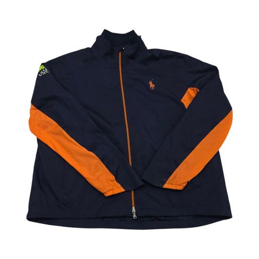 Sudadera Ralph Lauren Us Open Xxl Azul Naranja