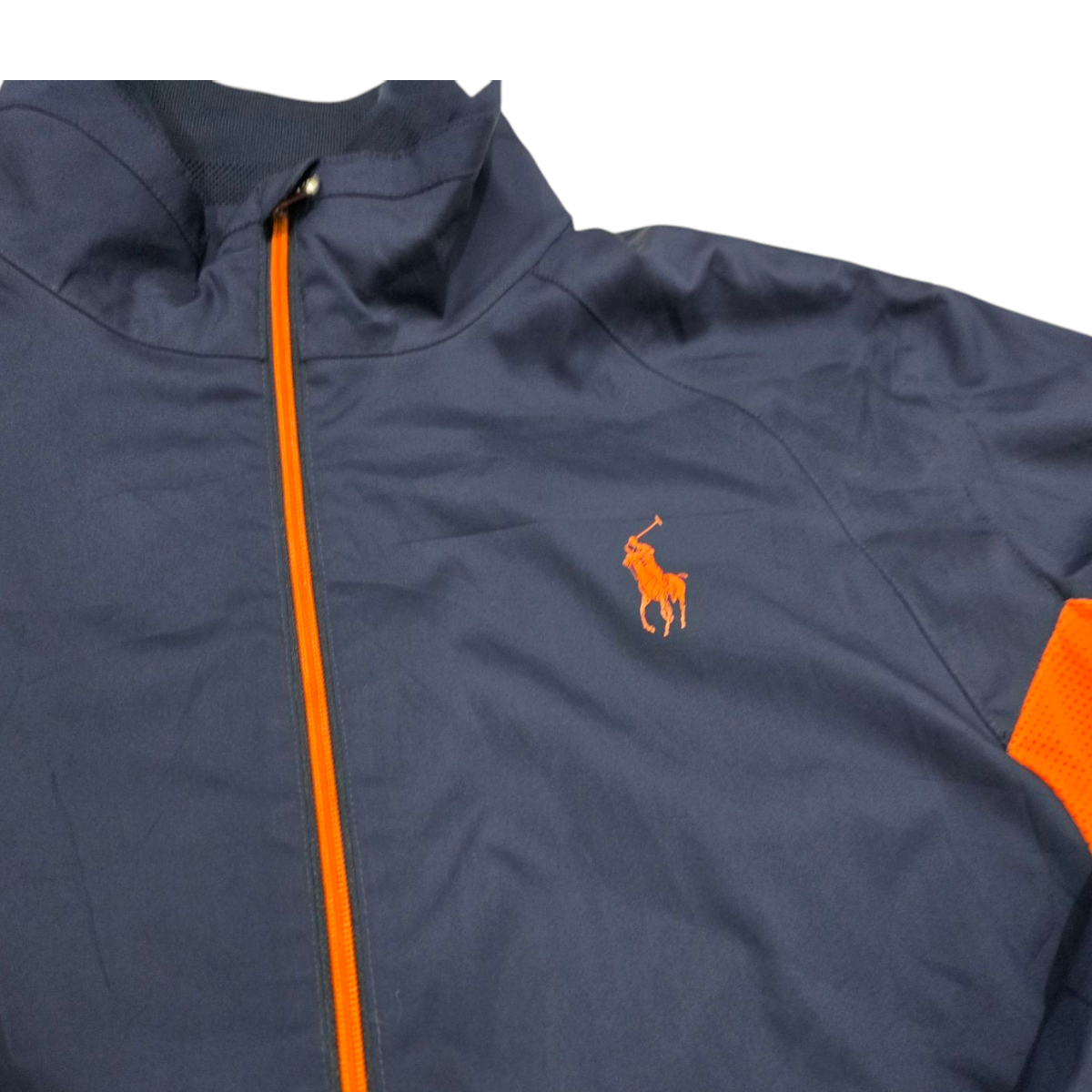 Sudadera Ralph Lauren Us Open Xxl Azul Naranja