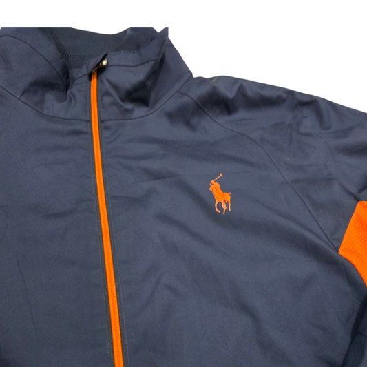 Sudadera Ralph Lauren Us Open Xxl Azul Naranja