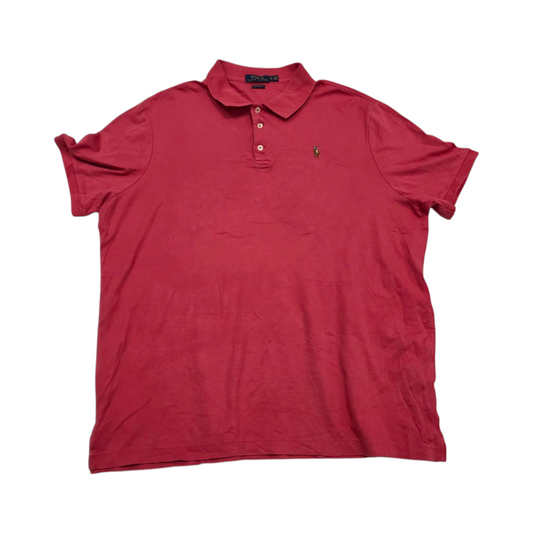 Playera Polo Classicfit Ralph Lauren Xgrandexl Coral Oscuro