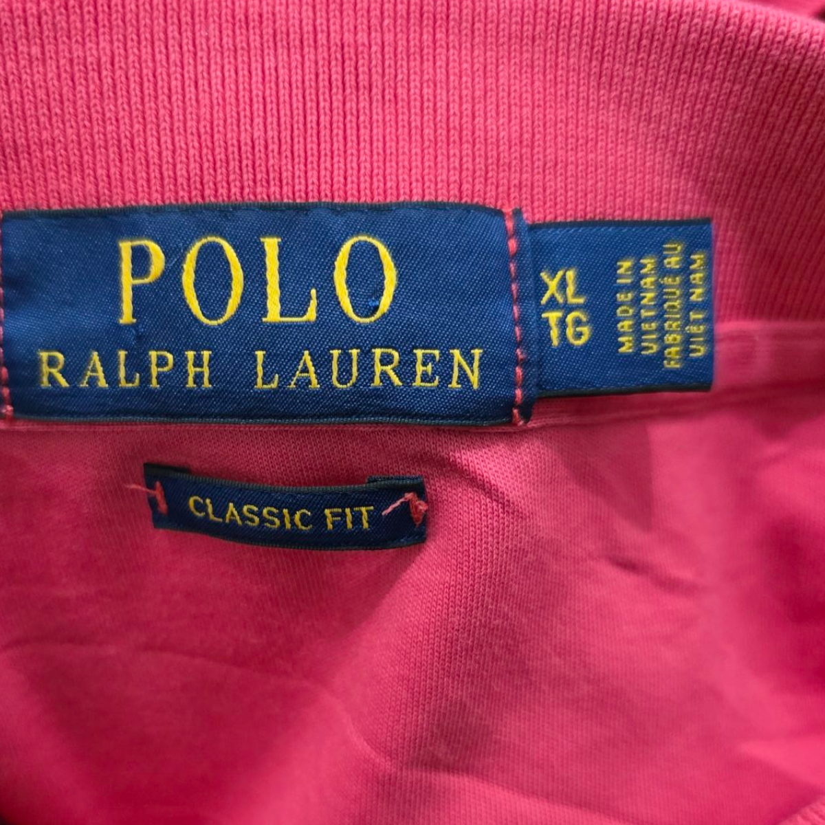 Playera Polo Classicfit Ralph Lauren Xgrandexl Coral Oscuro