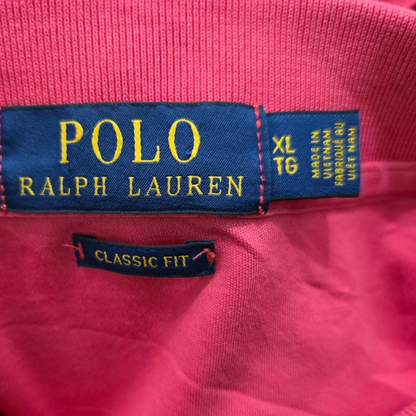 Playera Polo Classicfit Ralph Lauren Xgrandexl Coral Oscuro