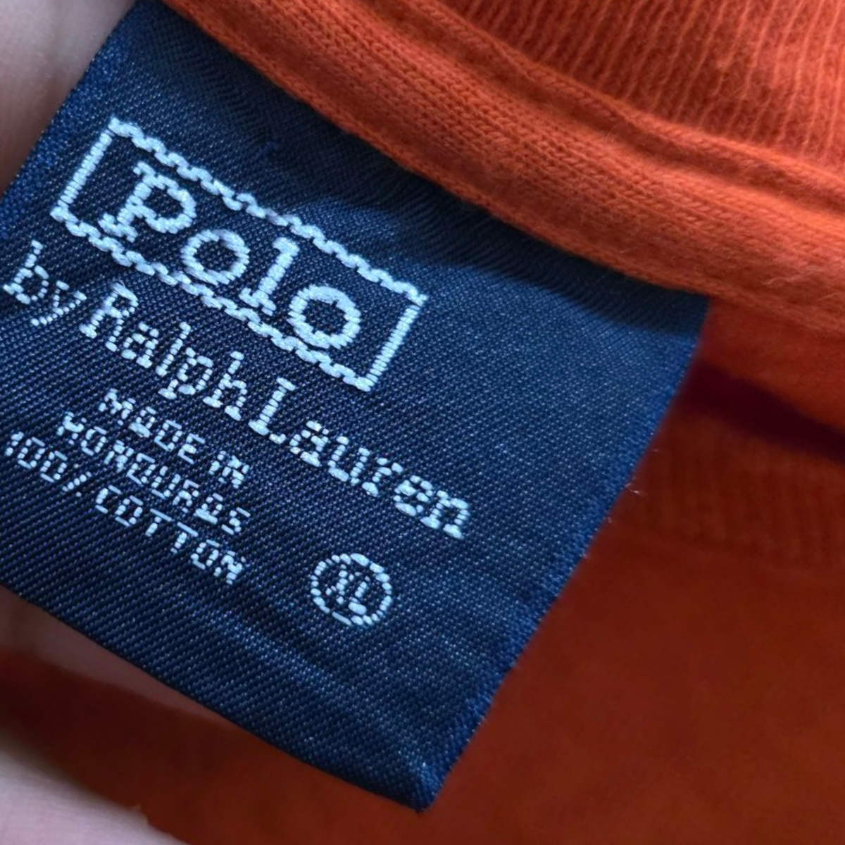 Playera Manga Larga Ralph Lauren Xgrande Xl Naranja