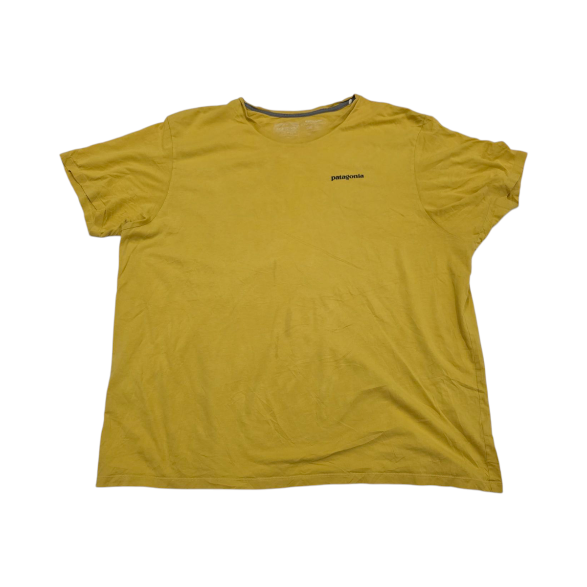 Playera Patagonia Xgrande Xl Amarillo Mostaza