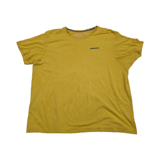 Playera Patagonia Xgrande Xl Amarillo Mostaza