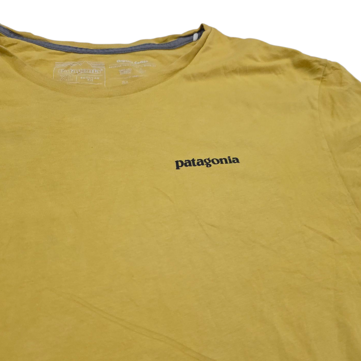 Playera Patagonia Xgrande Xl Amarillo Mostaza