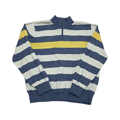 Sueter Brooks Brothers Xgrande Xl Azul Blanco