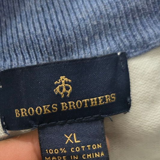 Sueter Brooks Brothers Xgrande Xl Azul Blanco