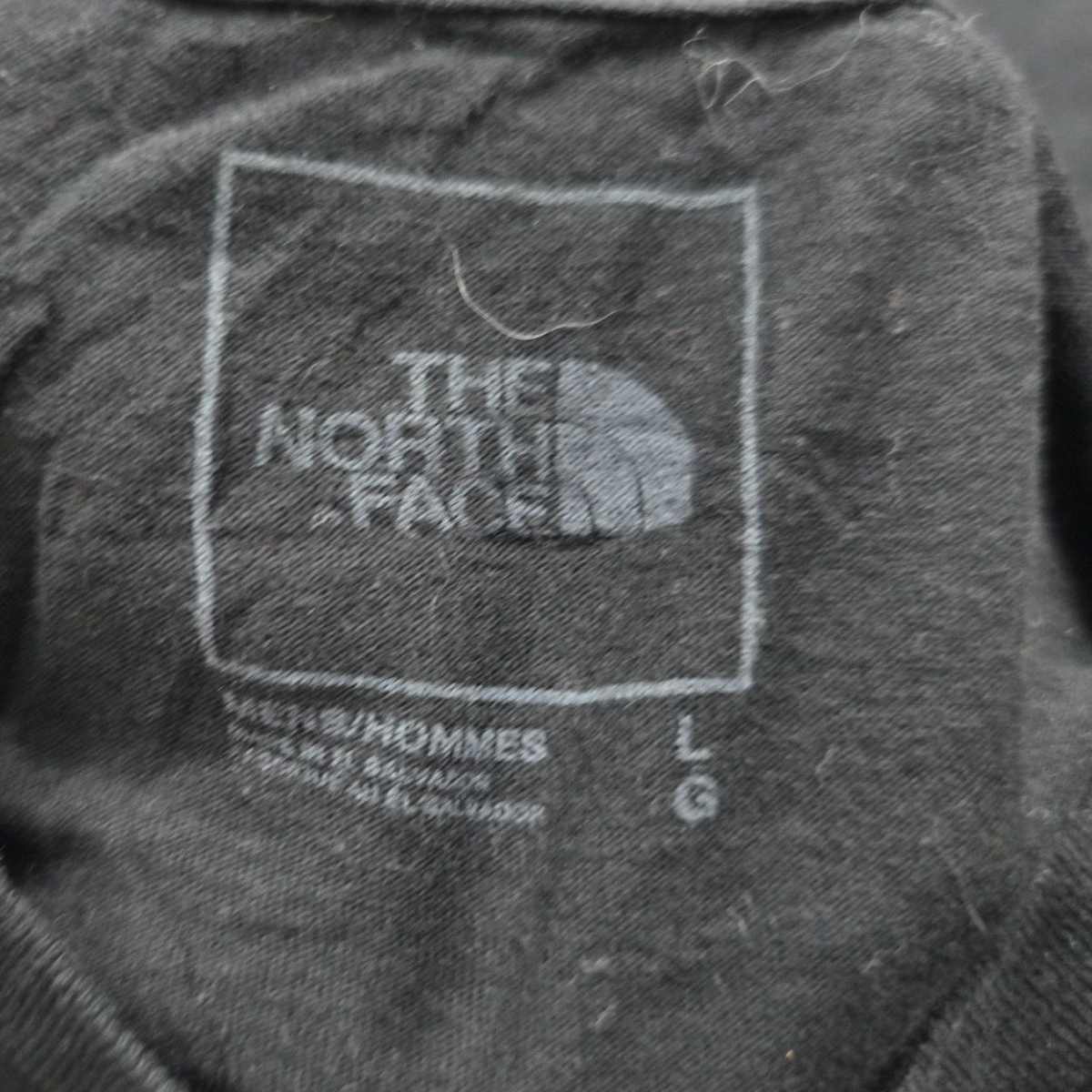 Playera Manga Larga The North Face Grande L Negro