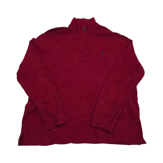 Sueter Ralph Lauren Grande L Rojo Pony Azul
