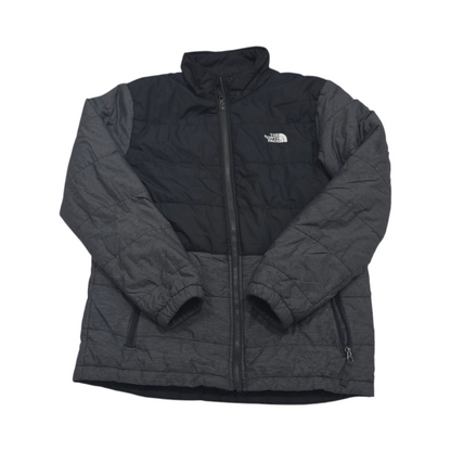 Chamarra Adolescent The North Face Xgrande Xl Negro Gris