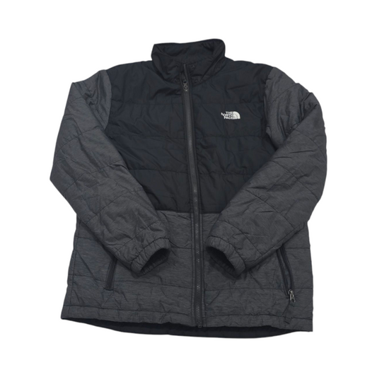 Chamarra Adolescent The North Face Xgrande Xl Negro Gris