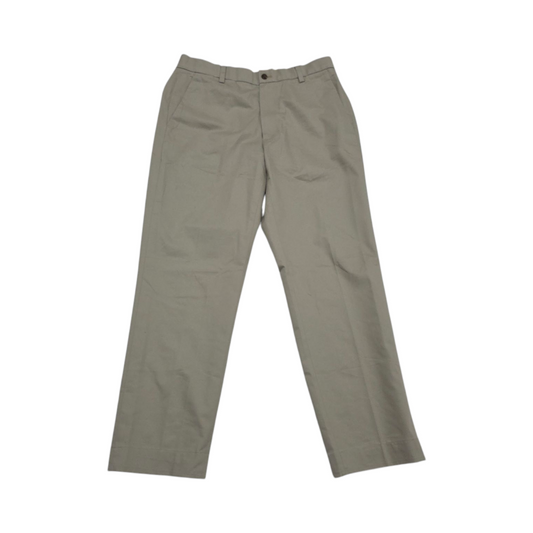 Pantalon Clark Fit Brooks Brothers 33x30 Caqui