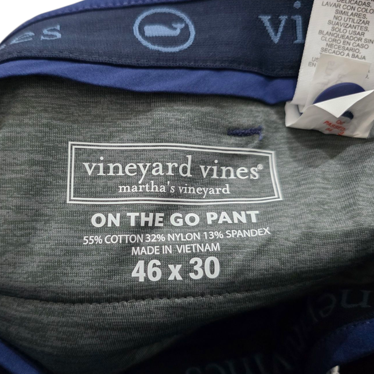Pantalon Vineyard Vines 46x30 Azul