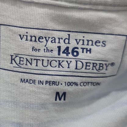 Playera Manga Larga Vineyard Vines Mediana M Azul Claro