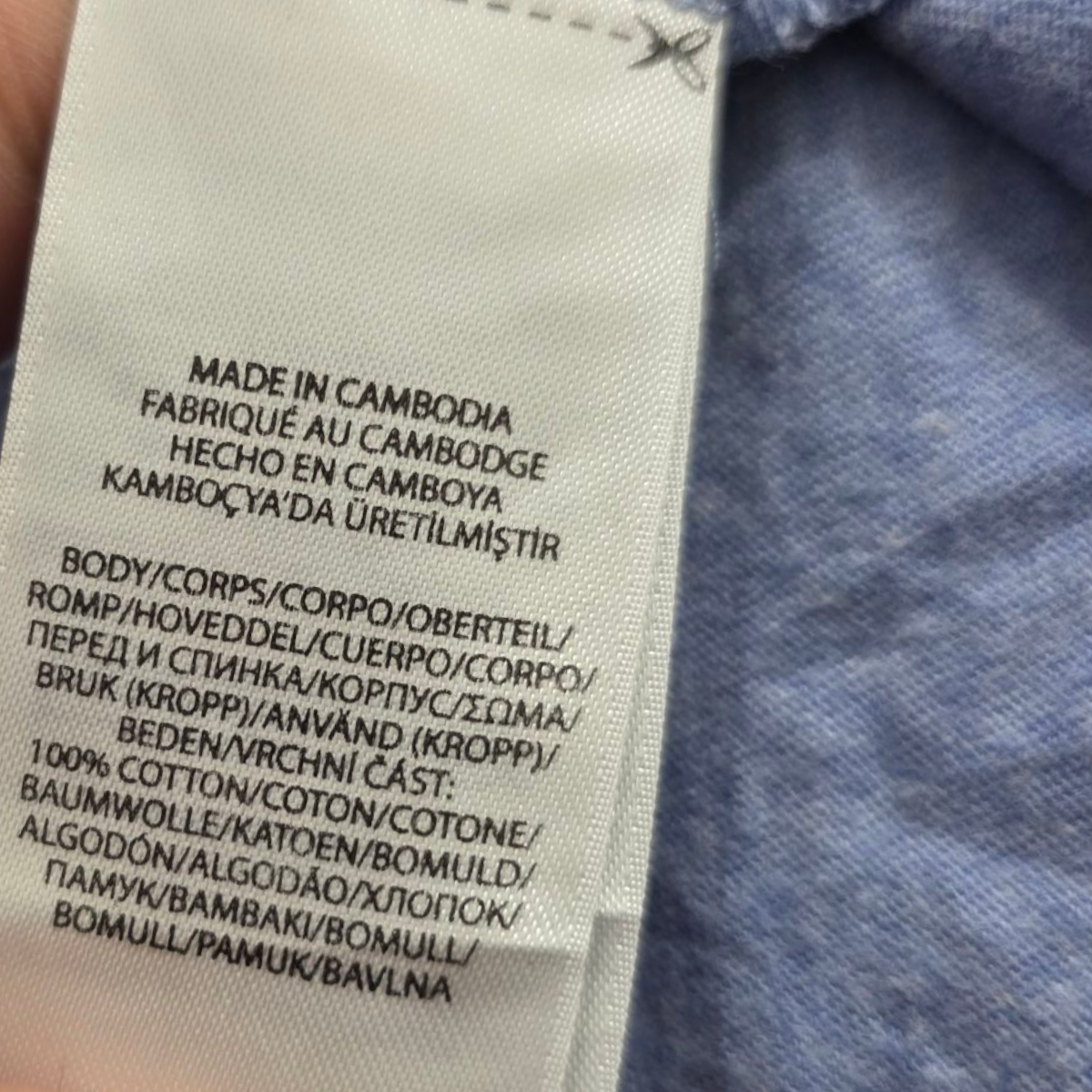 Playera Ralph Lauren Chico S Azul