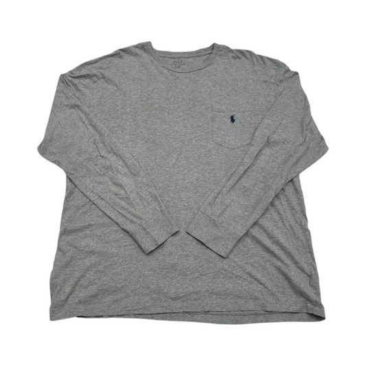 Playera Manga Larga Ralph Lauren Grande L Gris