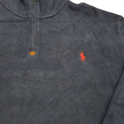 Sueter Ralph Lauren Grande L Azul Pony Vino