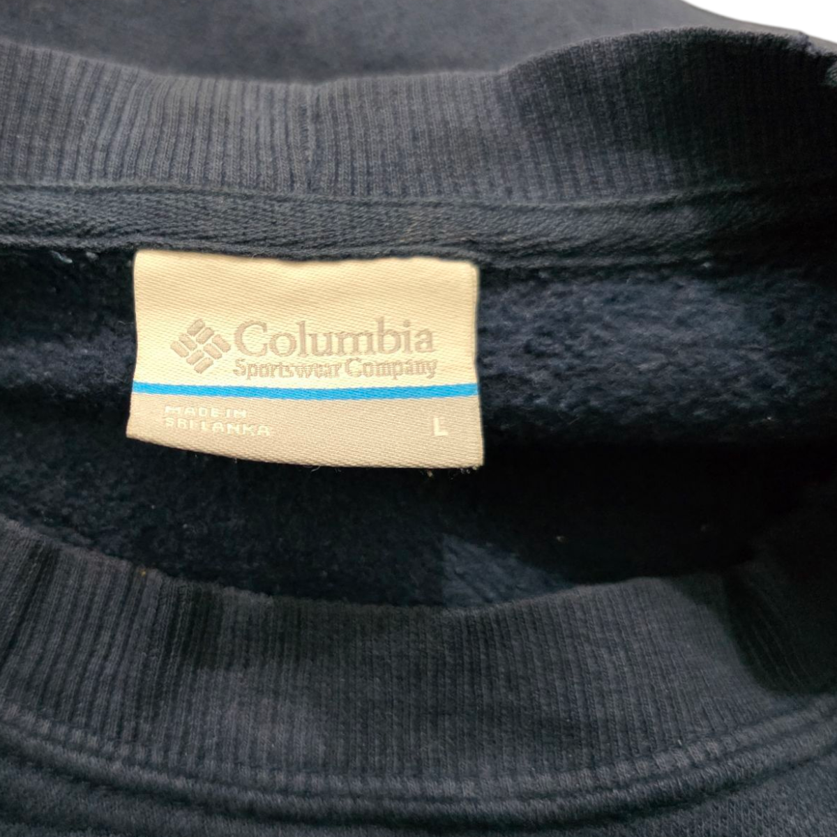 Sudadera Columbia Grande L Azul