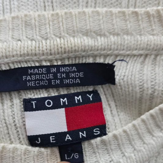 Sueter Tommy Hilfiger Grande L Beige