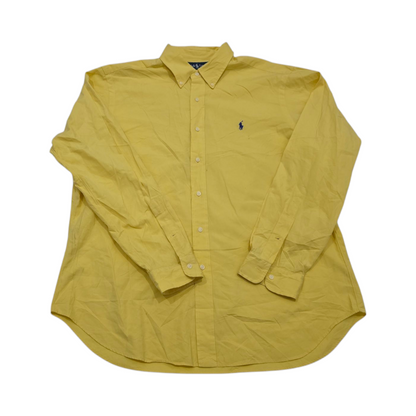 Camisa Classic Fit Ralph Lauren Xgrande Xl Amarillo