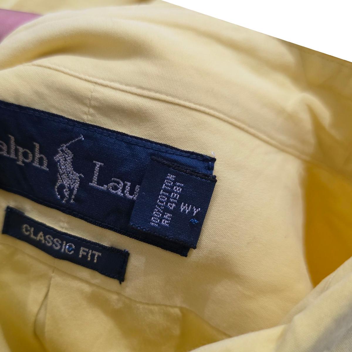 Camisa Classic Fit Ralph Lauren Xgrande Xl Amarillo