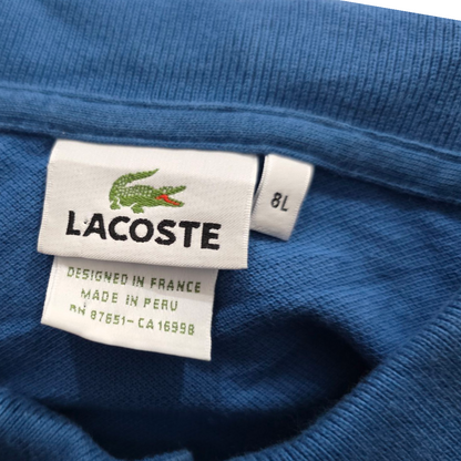 Playera Polo Lacoste 3xl 8l Azul
