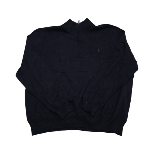 Sueter Ralph Lauren 4xb Azul Pony Verde