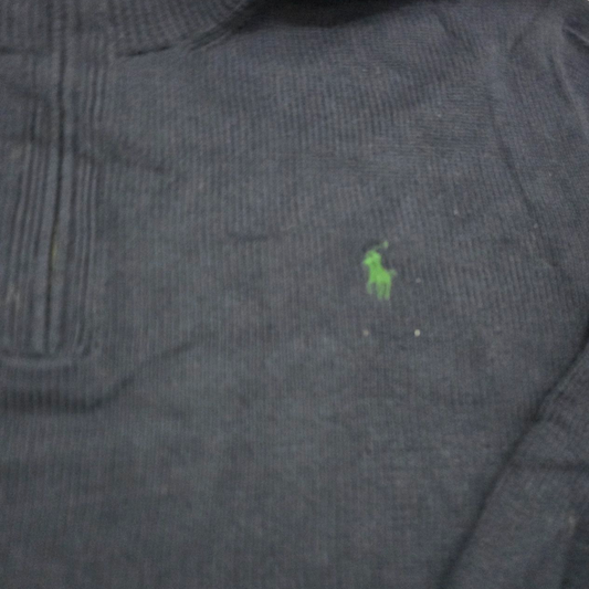 Sueter Ralph Lauren 4xb Azul Pony Verde