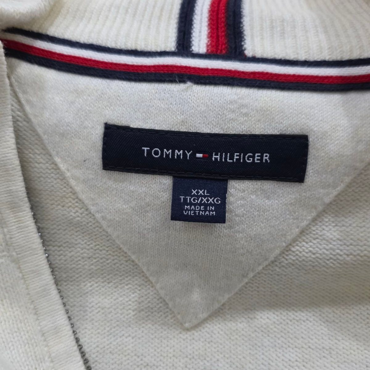 Sueter Tommy Hilfiger Xxl Beige