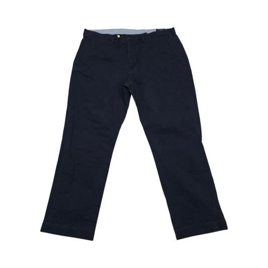 Pantalon Recto Ralph Lauren 38x30 Pony Azul