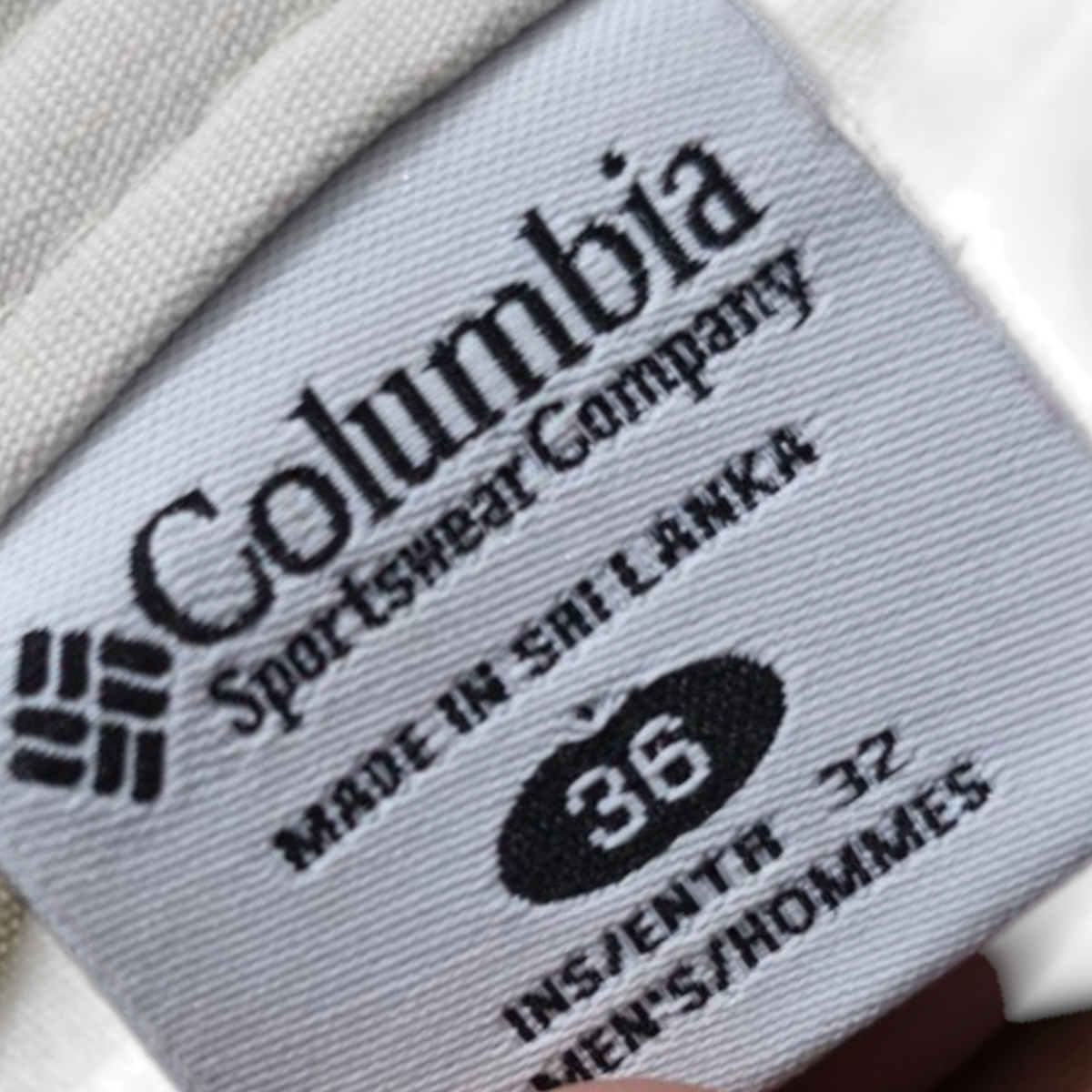 Pantalon Recto Columbia 36 Cafe Claro