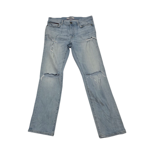Pantalon Recto Tommy Hilfiger 32x32 Azul Claro