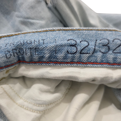 Pantalon Recto Tommy Hilfiger 32x32 Azul Claro