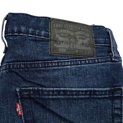 Pantalon Recto Levis 550 31x30 Azul