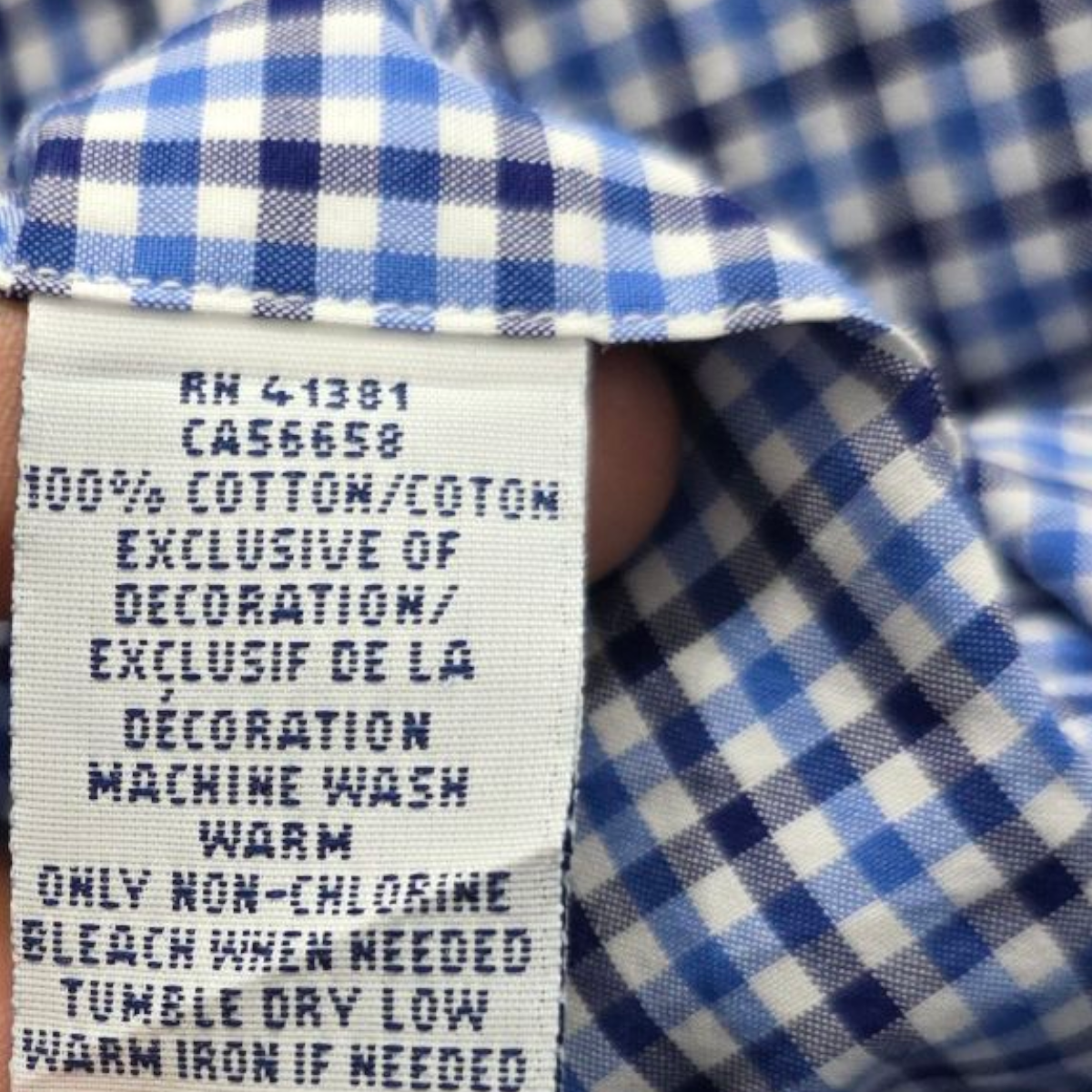 Camisa Ralph Lauren Xgrande Xl Cuadro Azul Y Blanco