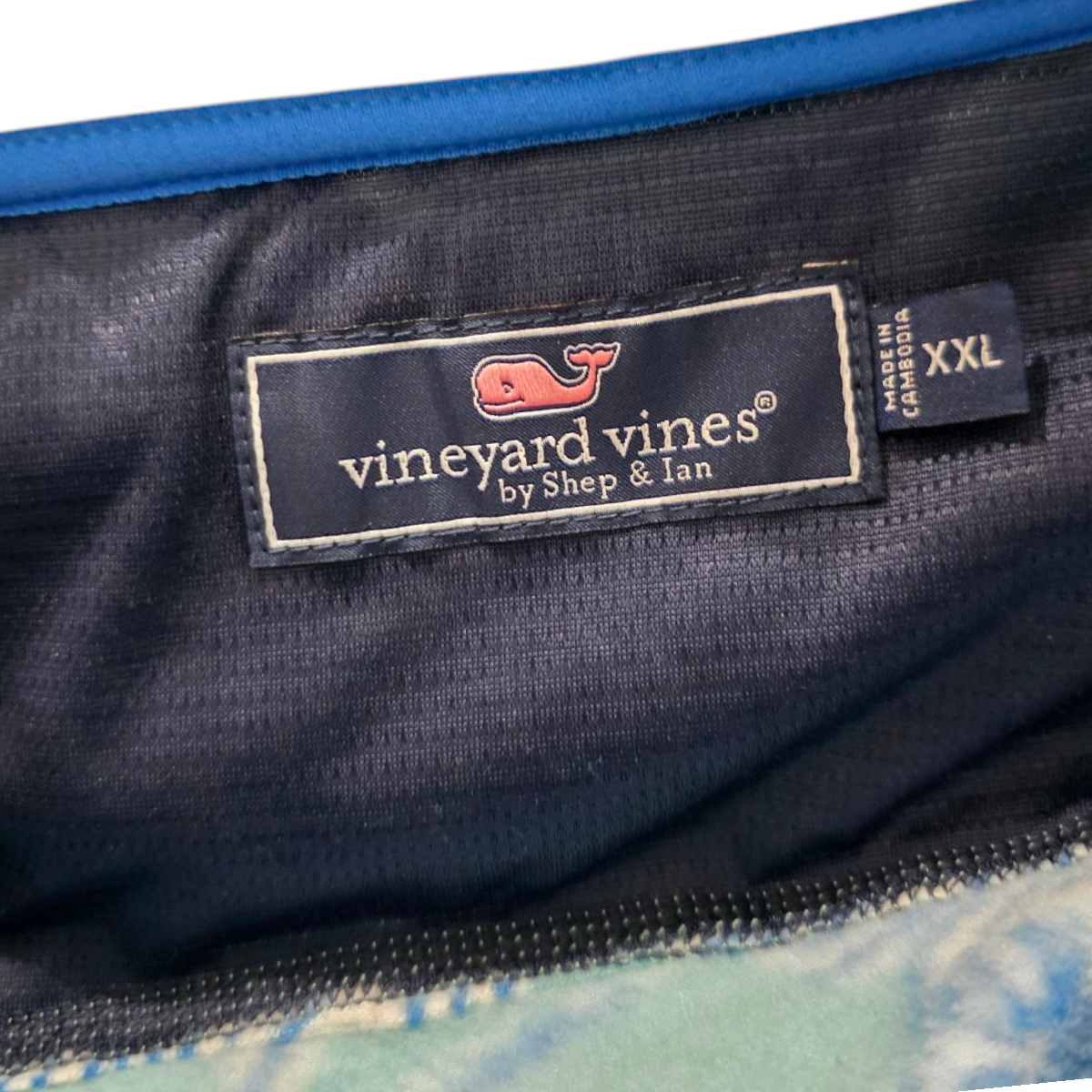 Sudadera Vineyard Vines 2xl Azul Y Figuras
