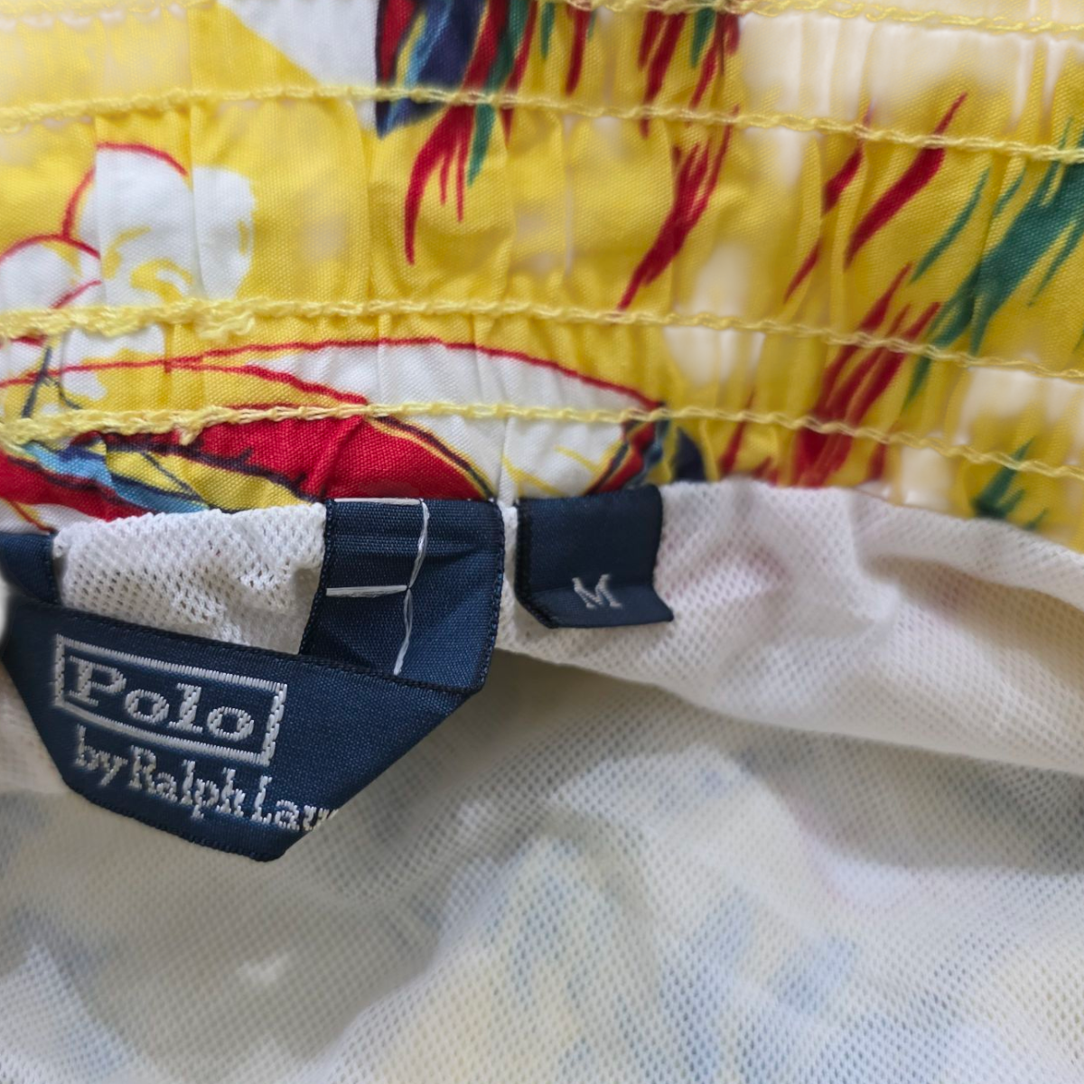 Bermuda Bañador Ralph Lauren Mediana M Amarillo Figuras